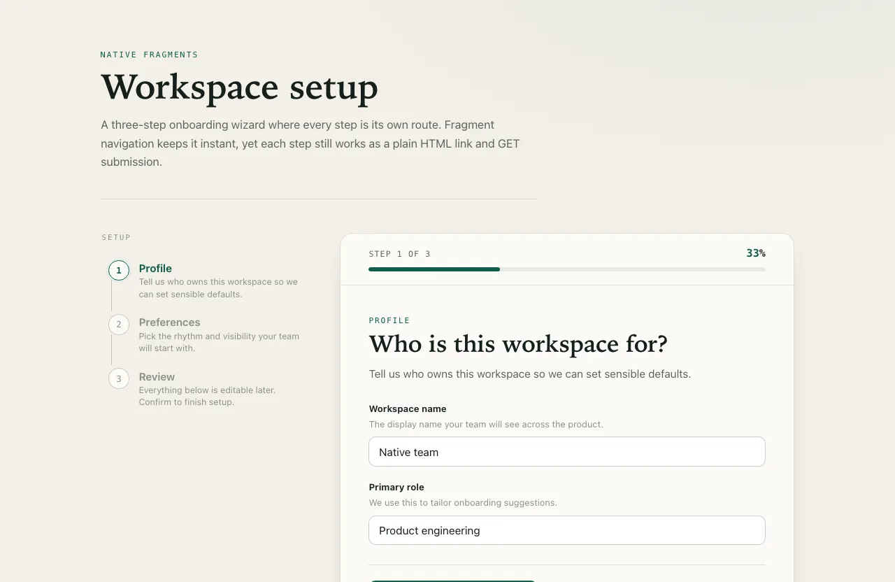Form Wizard screenshot